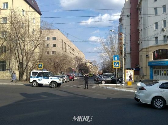 В УМВД края назвали причину оцепления спецслужбами улицы в Чите