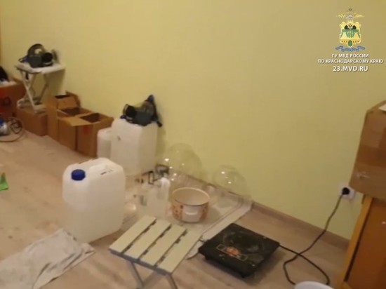Полицейские обнаружили в Краснодаре еще одну подпольную нарколабораторию