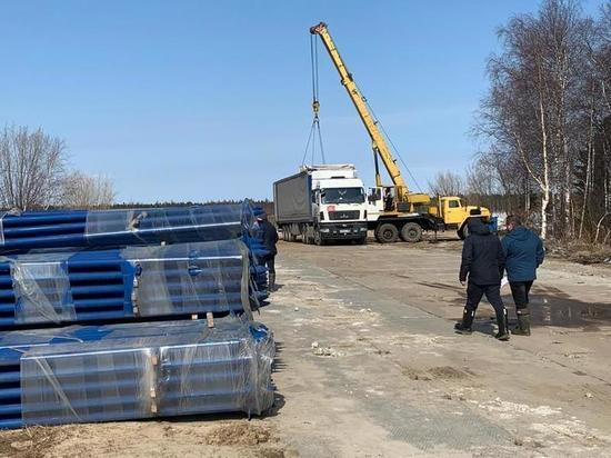 В Тарко-Сале начали благоустраивать Прибрежный парк