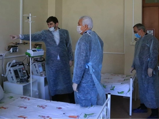 Глава Дагестана проверил готовность больниц к приему больных COVID-19