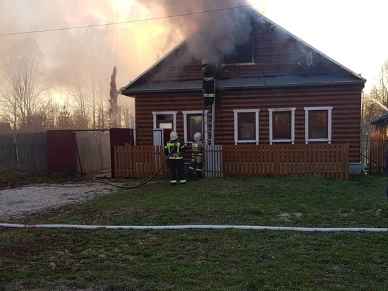 В Камешковском районе женщина подожгла дом мужчины из-за личной неприязни