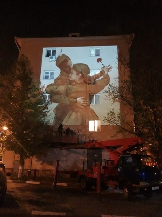 В Белгороде тема «макси-стрит-арта» - День Победы