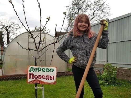 Акция «Дерево Победы» проходит в Серпухове