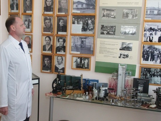 В челябинской поликлинике № 8 открылся музей, посвященный Великой Отечественной Войне