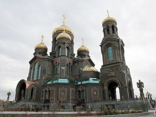Минобороны сообщило о завершении строительства храма ВС России