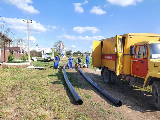 В Успенском районе Кубани построят новый водопровод