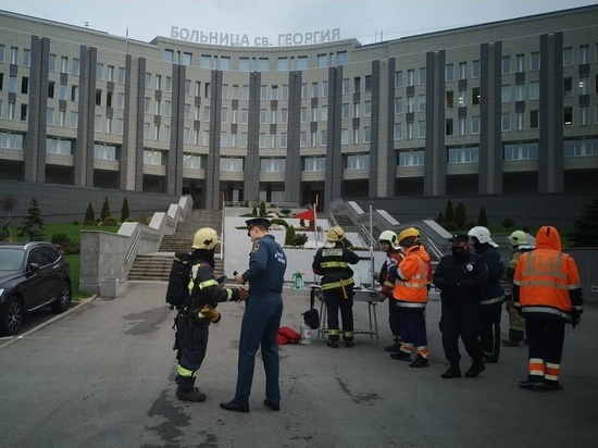 Пять человек погибли при пожаре в больнице Святого Великомученика Георгия