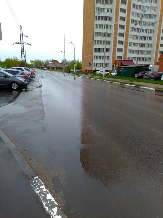 В Серпухове установили дополнительные перильные ограждения на дорогах