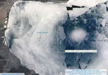 Огромный газовый пузырь из метана обнаружен из космоса российским спутником «Канопус-В» в озере Байкал