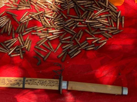 Автомат, револьвер и пистолет с глушителем: в гараже в Новороссийске полицейские нашли склад боеприпасов