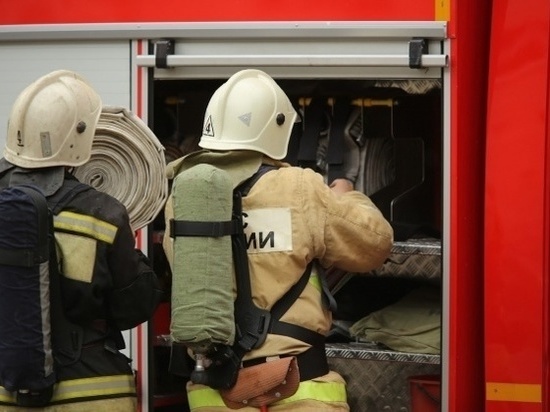 В Ивановской области утренний пожар тушили двадцать шесть человек