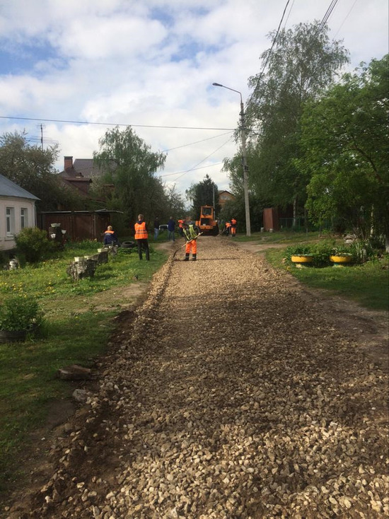 В Серпухове отремонтировали еще одну дорогу