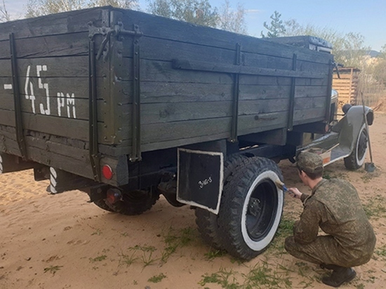 Военные приступили к реставрации легендарной «полуторки» в Чите