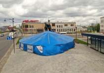 В связи с реализацией мер по предотвращению коронавирусной инфекции власти Серпухова решили отложить торжественное открытие фонтана на Привокзальной площади