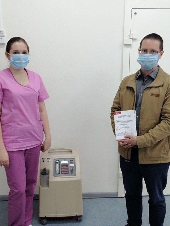Серпуховской ЦРБ подарили медицинские приборы