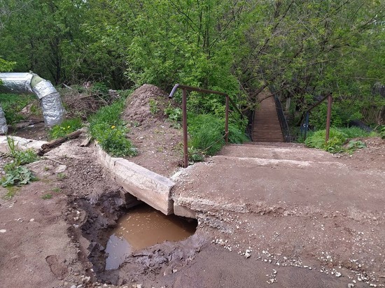 В Кирове найден опасный мост