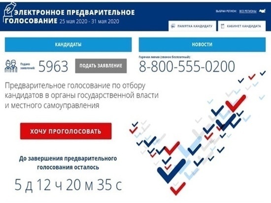 В Ростове стартовало предварительное голосование для отбора претендентов в депутаты Гордумы от «Единой России»