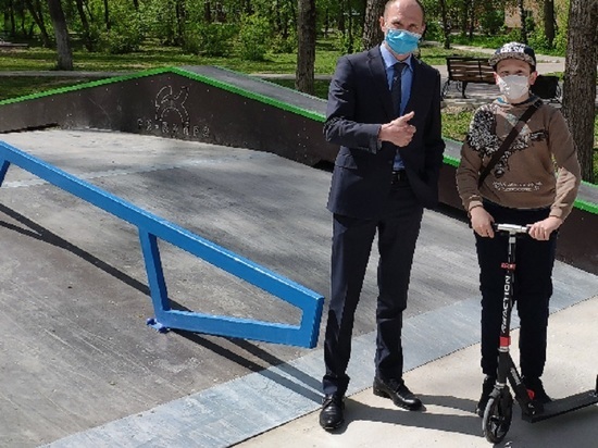 В Товарково появился скейт-парк