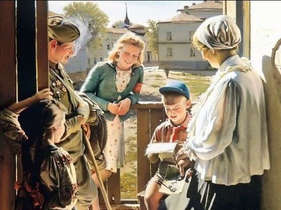 На знаменитой картине «Письмо с фронта», как оказалось, изображен костромич Владимир Нифонтов
