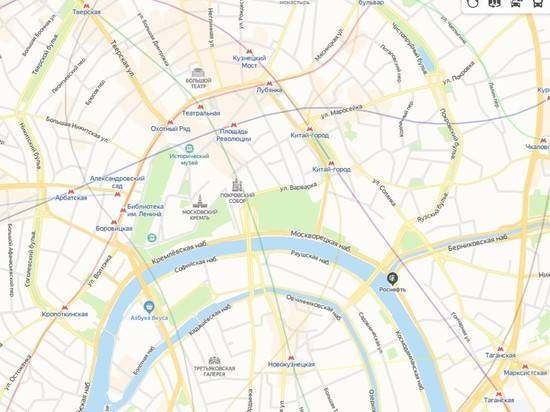 На "Яндекс. Картах" появилось расписание прогулок для москвичей