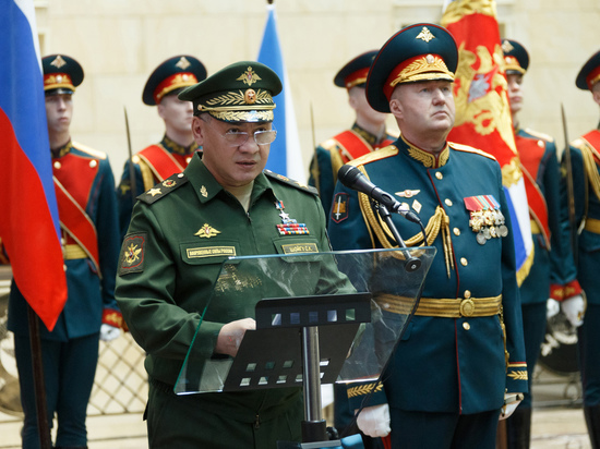 Шойгу вручил орден Суворова 58-й армии, принуждавшей Грузию к миру