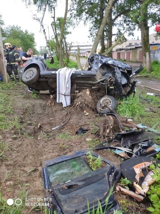 Страшная авария в Костроме каким-то чудом обошлась без жертв