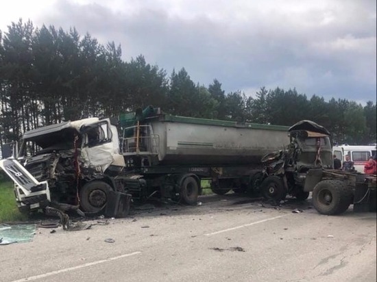 Водитель большегруза лишился ноги в жутком ДТП на кузбасской трассе