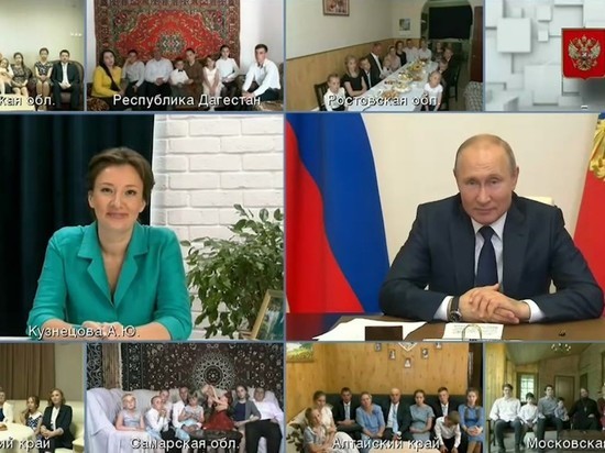 Путин поблагодарил участников школьного конкурса "Большая перемена" за добрые дела