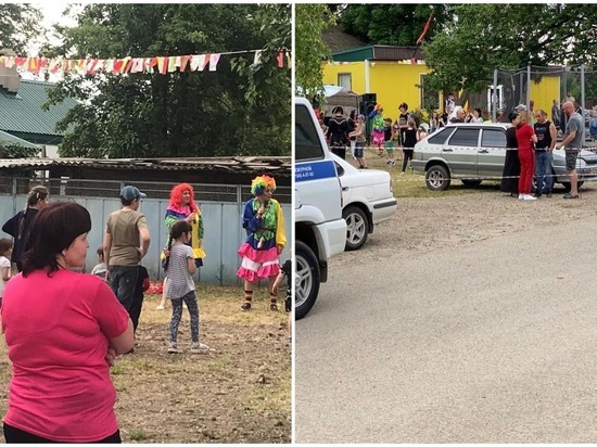 На Кубани полицейские разогнали детский праздник и жестко задержали нарушителя в парке