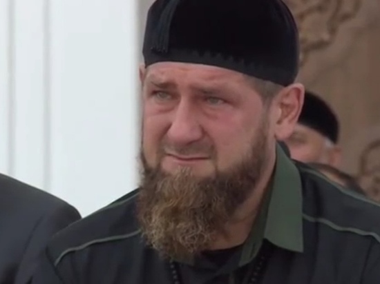 Кадыров не постеснялся показать слезы