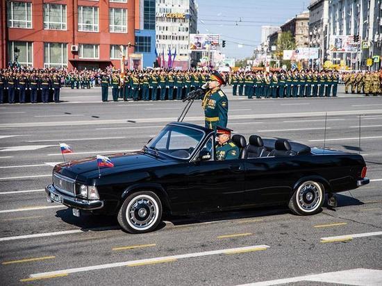 Дату проведения репетиции Парада Победы навали власти Новосибирска