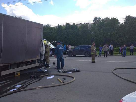 В Рязани на Московском шоссе произошла массовая авария