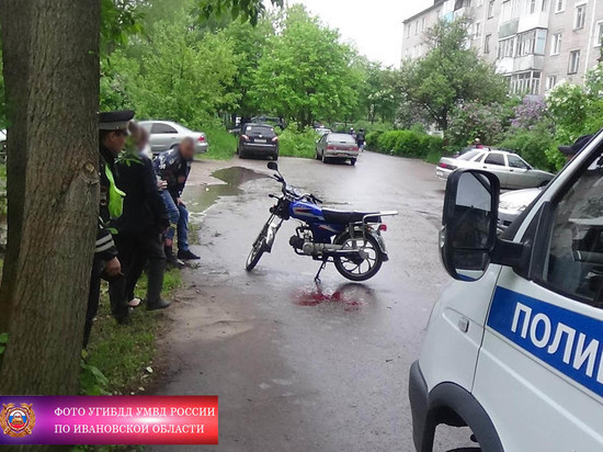В Ивановской области пьяный водитель без прав снес ограждение