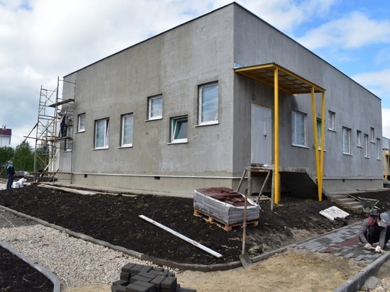 В Рыбном ведется строительство детского сада на 60 мест