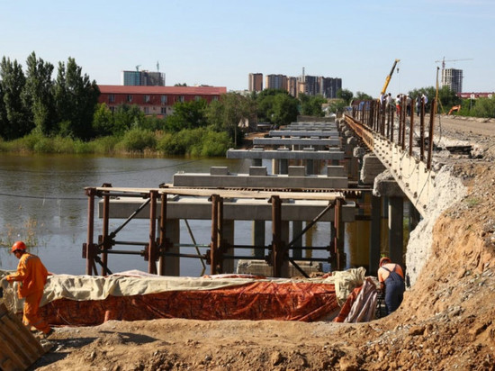 Ремонт Милицейского моста в Астрахани будет завершен в срок