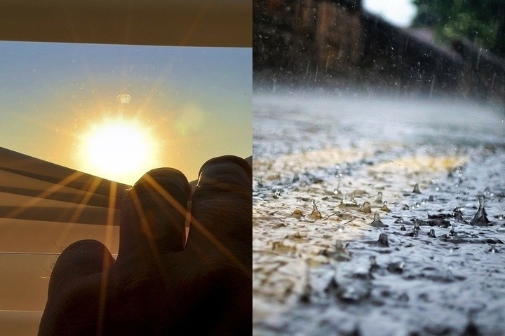 Жаркое сухое лето и прохладная влажная зима. Дождь и солнце одновременно. Переменчивый дождь. Переменчивая погода. Интересные фото при солнечной погоде.