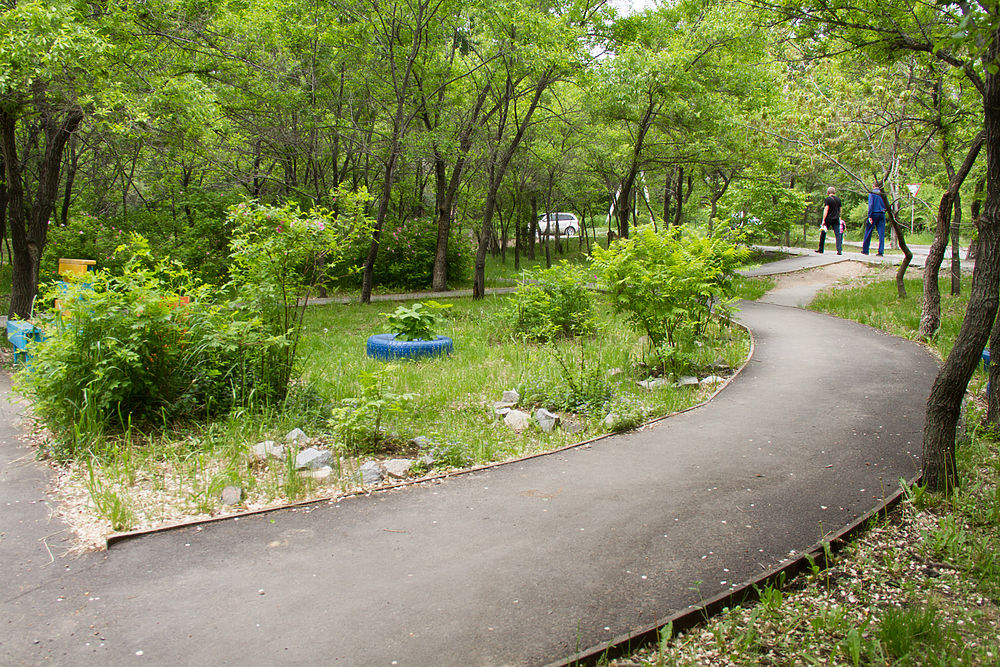 Лучший благоустроенный двор в Краснофлотском районе готовится к конкурсу