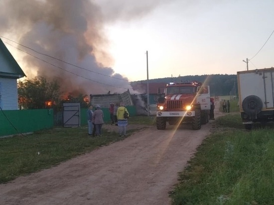 В Башкирии произошло два пожара – есть погибший
