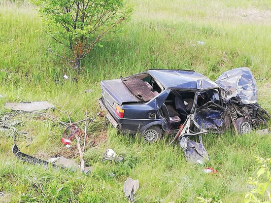 В Шиловском районе «Фольксваген» улетел в кювет, пассажир погиб