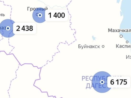 На Северном Кавказе за сутки COVID-19 подтвердили у 432 человек