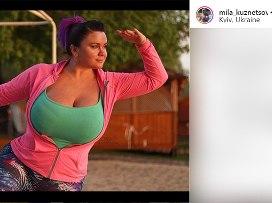 Украинская модель с 13-м размером груди дебютирует в MMA