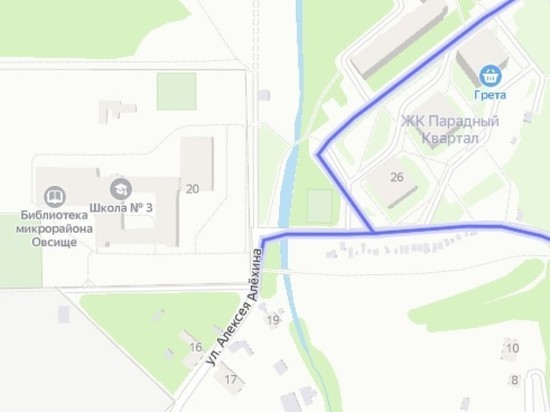 Алехина 26 псков карта