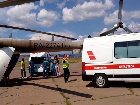Службой санитарной авиации Бурятии эвакуировано 134 пациента с COVID-19