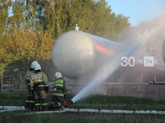 В Казани из-за пожара на газораспределительной станции введен режим ЧС