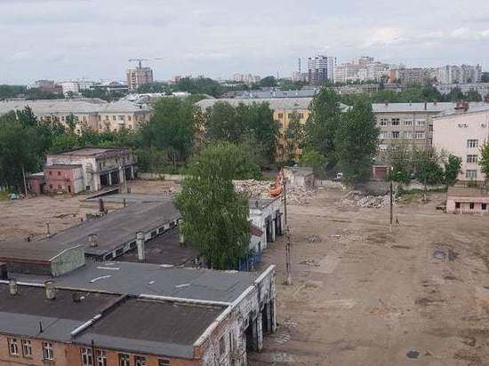 В Ярославле начался снос троллейбусного депо