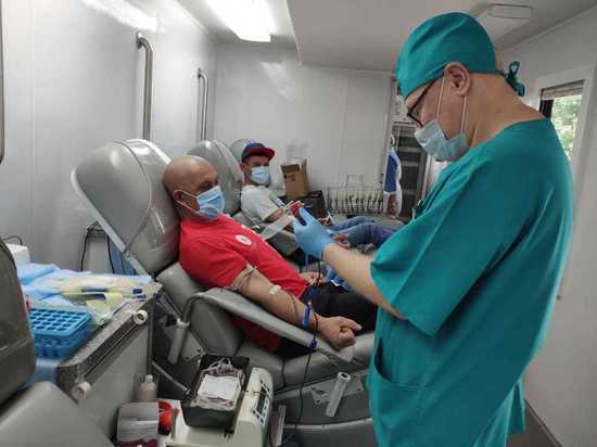 Жители Ставрополья даже в пандемию сдают донорскую кровь