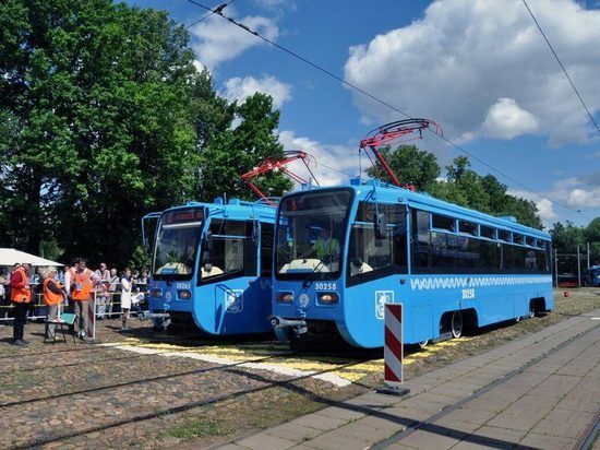 Московские трамваи уже в Омске