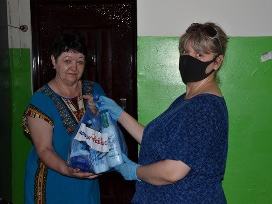 Акция по передаче молочной помощи идет в новые территории Ставрополья