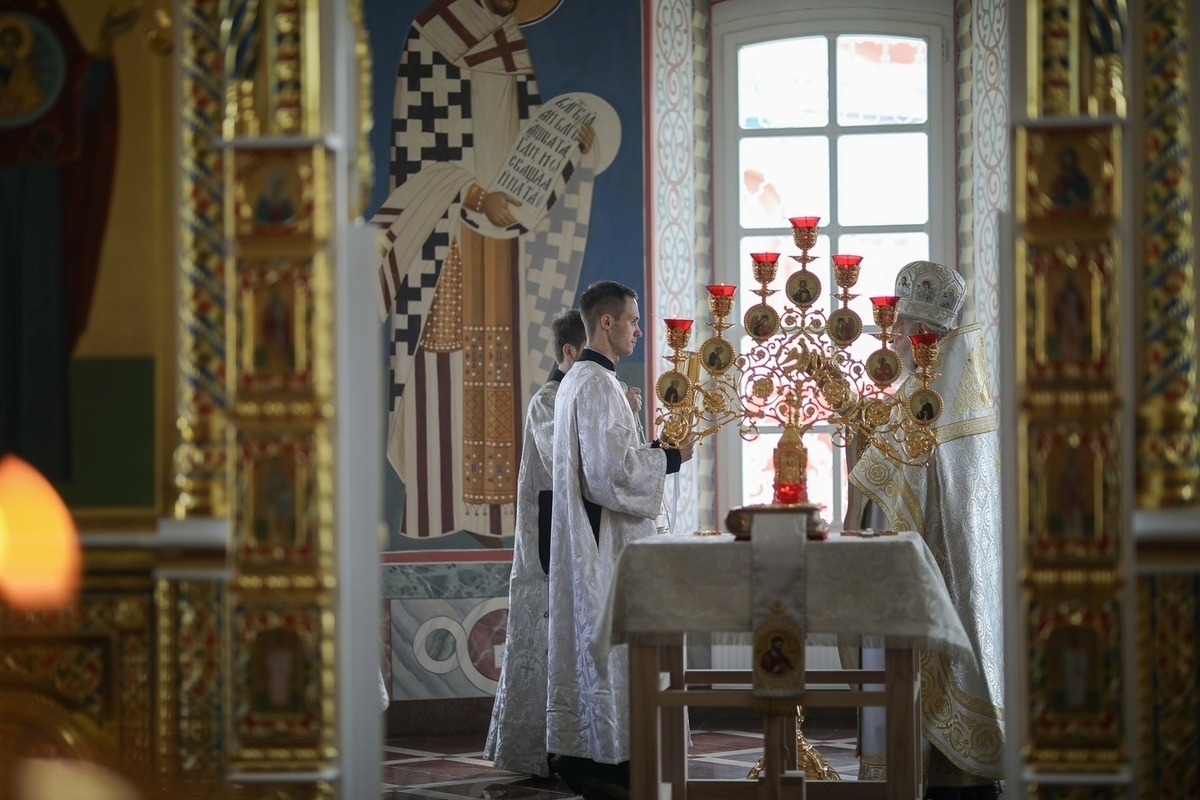 В тульском храме впервые за 87 лет прошла служба - МК Тула