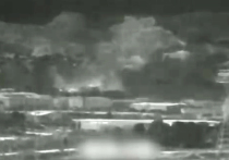 Северная Корея опубликовала новое видео взрыва в городе Кэсон на границе с Южной Кореей